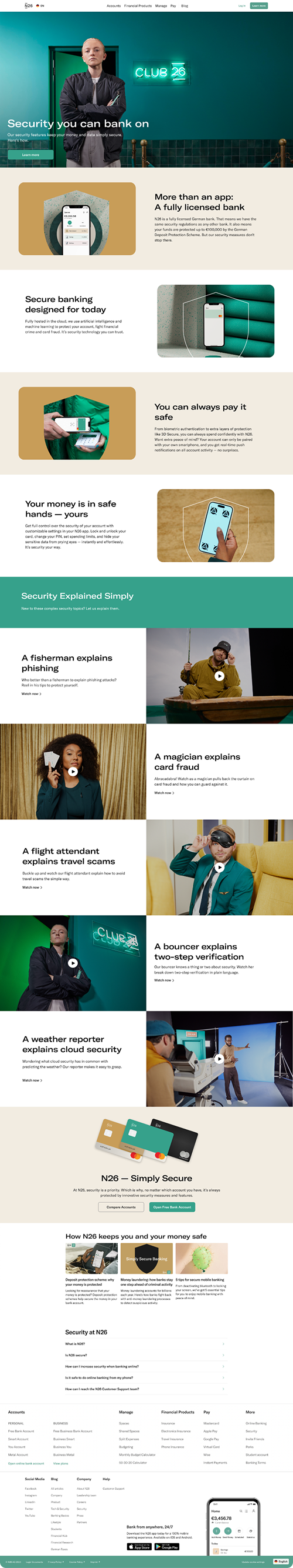 Simply Secure campaign page